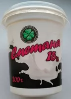 Mängden socker i Сметана 15%