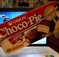 Mängden socker i Gâteau Au Chocolat Choco Pie Orion 180G Coréen