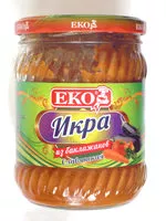 Mängden socker i Икра из баклажанов Славянская