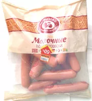 Mängden socker i Сосиски молочные по-черкизовски