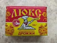 Mängden socker i Дрожжи хлебопекарные прессованные «Люкс экстра»