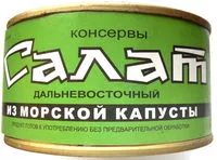 Mängden socker i Салат дальневосточный из морской капусты