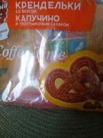 Mängden socker i Печенье Крендельки