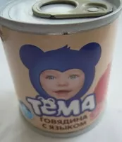 Mängden socker i Говядина с языком