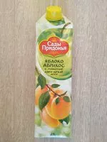 Mängden socker i Сок яблочно-абрикосовый восстановленный