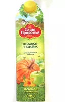 Mängden socker i Нектар с мякотью яблоко-тыква