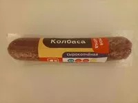 Mängden socker i Колбаса сырокопчёная полусухая "Деревенская"