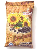 Mängden socker i Семечки подсолнечника жареные