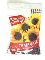 Mängden socker i Семечки жареные
