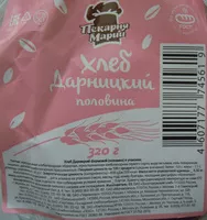 Mängden socker i Хлеб Дарницкий (половина)