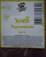 Mängden socker i Хлеб Украинский