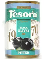 Mängden socker i Black olives pitted