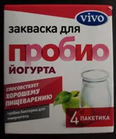 Mängden socker i Закваска для пробио йогурта