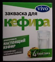 Mängden socker i Закваска для кефира