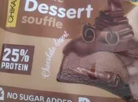 Mängden socker i Cookie Dessert Souffle Chocolate