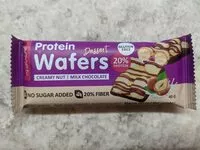 Mängden socker i Protein Dessert Wafers Сливочно-ореховый десерт