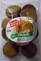 Mängden socker i Овсяное печенье