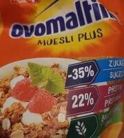 Mängden socker i Ovomaltine muesli plus
