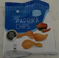Mängden socker i paprika chips leger