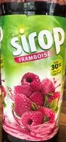 Mängden socker i Sirop Framboise
