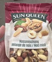Mängden socker i Nussmischung