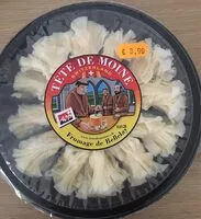 Mängden socker i Tete de moine