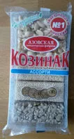 Mängden socker i Козинак ассорти