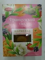 Mängden socker i Мармелад желейный "Французский сад"