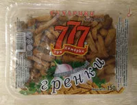 Mängden socker i Сухарики