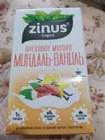 Mängden socker i Ореховое молоко миндаль-ваниль