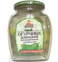 Mängden socker i Огурчики домашние консервированные, премиум