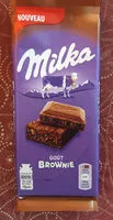 Mängden socker i Milka Goût Brownie