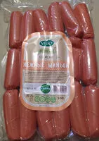 Mängden socker i Vego сосиски нежные миньон