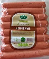 Mängden socker i Сосиски копченые веганские