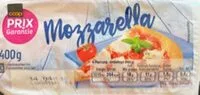 Mängden socker i Mozarella