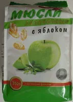 Mängden socker i Мюсли запеченные с яблоком