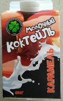 Mängden socker i Коктейль молочный пастеризованный со вкусом карамели