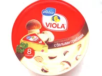 Mängden socker i Сыр плавленый «Viola» «в треугольниках» с белыми грибами