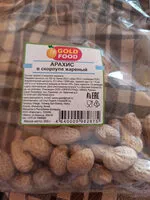 Mängden socker i арахис в скорлупе жареный