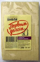 Mängden socker i Вафли с ароматом топлёного молока