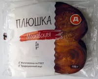 Mängden socker i Плюшка Московская