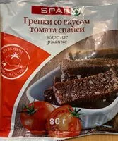 Mängden socker i Гренки со вкусом томата спайси