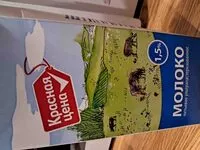 Mängden socker i Молоко, 1.5%