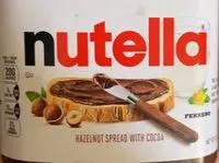 Mängden socker i Nutella