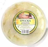 Mängden socker i Треска малосоленая филе-ломтики в масле