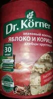Хлебцы хрустящие "Злаковый коктейль", яблоко и корица