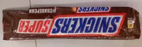Mängden socker i Double Snickers