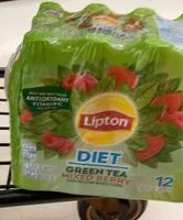 Mängden socker i Diet green tea mixed berry