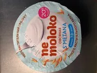 Mängden socker i Овсяная s'metana