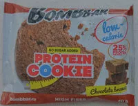Mängden socker i Protein cookie - chocolate brownie